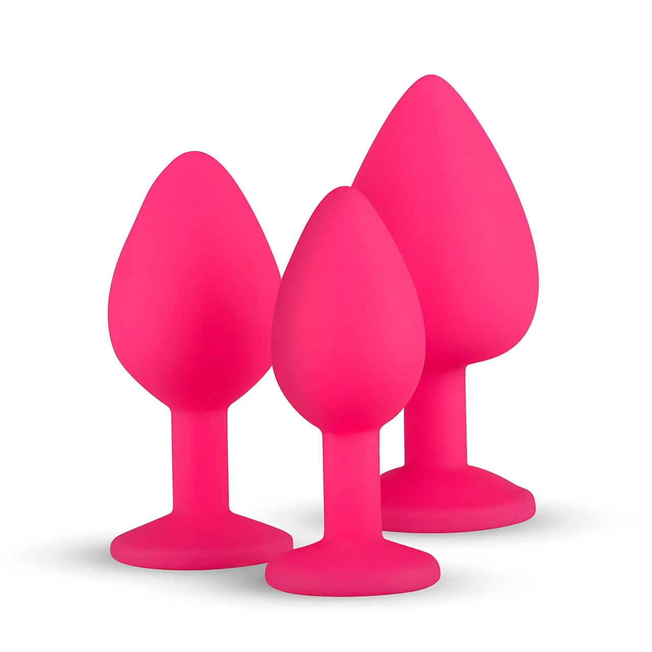 EasyToys Diamond - anál plug szett (pink) EasyToys Diamond - anál plug szett (pink)