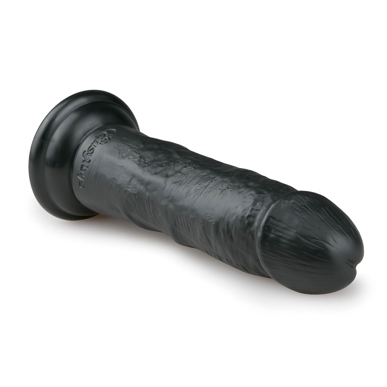 EasyToys - tapadókorongos élethű dildó (15,5 cm, fekete) EasyToys - tapadókorongos élethű dildó (15,5 cm, fekete)