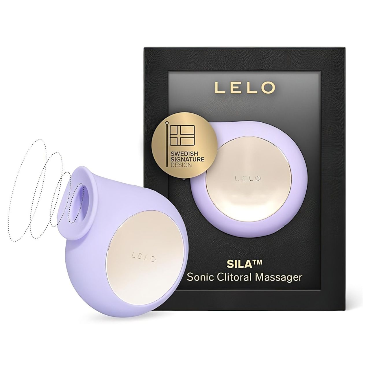 LELO Sila - vízálló, hanghullámos csiklóizgató vibrátor (lila)