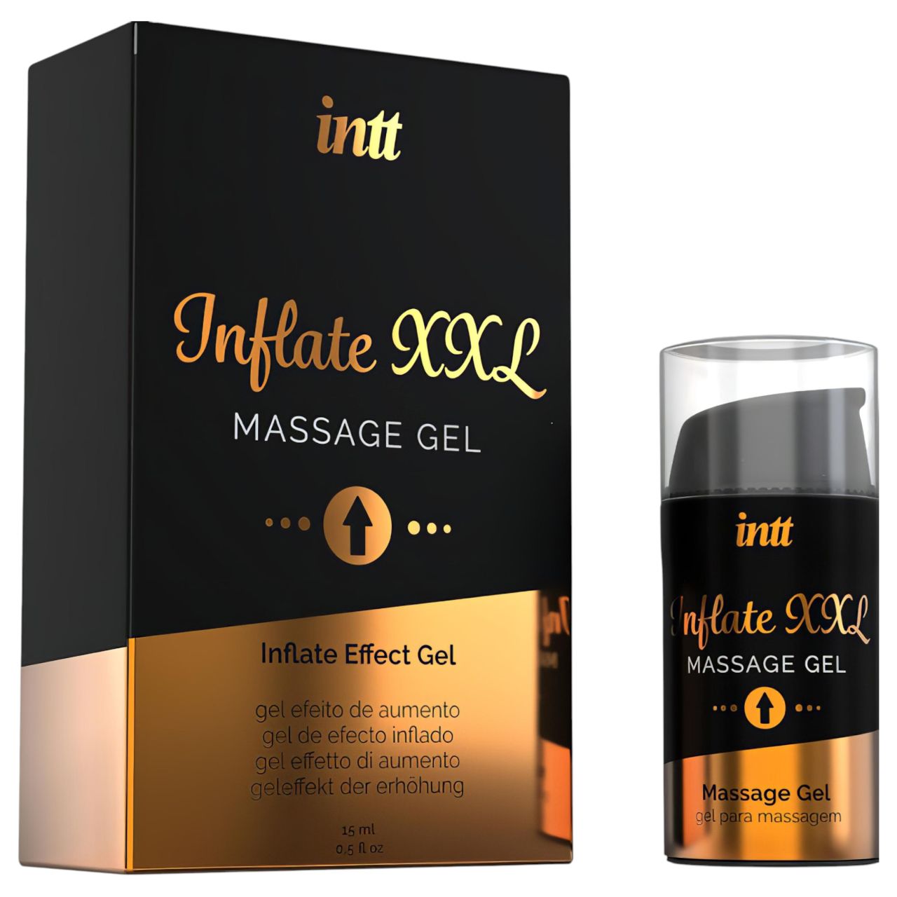 intt Inflate XXL - péniszméret-növelő masszázsgél (15ml)