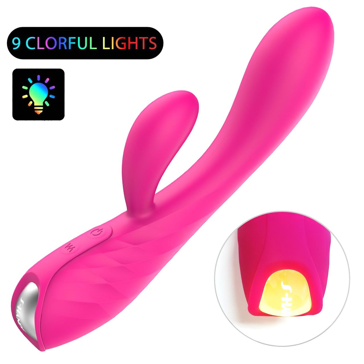Sex HD Muses - akkus, vízálló melegítő vibrátor (pink) Sex HD Muses - akkus, vízálló melegítő vibrátor (pink)