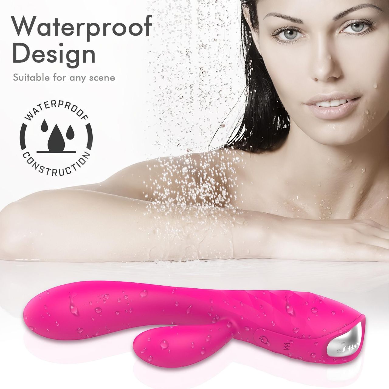 Sex HD Muses - akkus, vízálló melegítő vibrátor (pink) Sex HD Muses - akkus, vízálló melegítő vibrátor (pink)