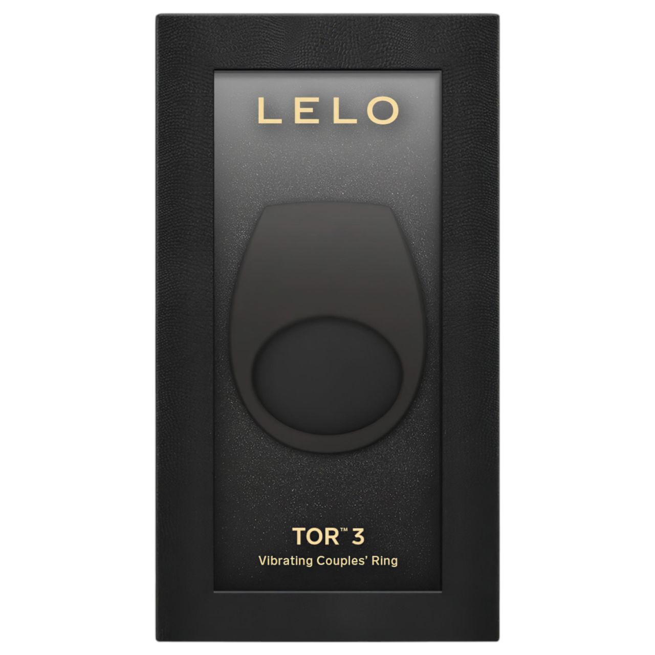 LELO Tor 3 - App-vezérelt vibrációs péniszgyűrű (fekete)