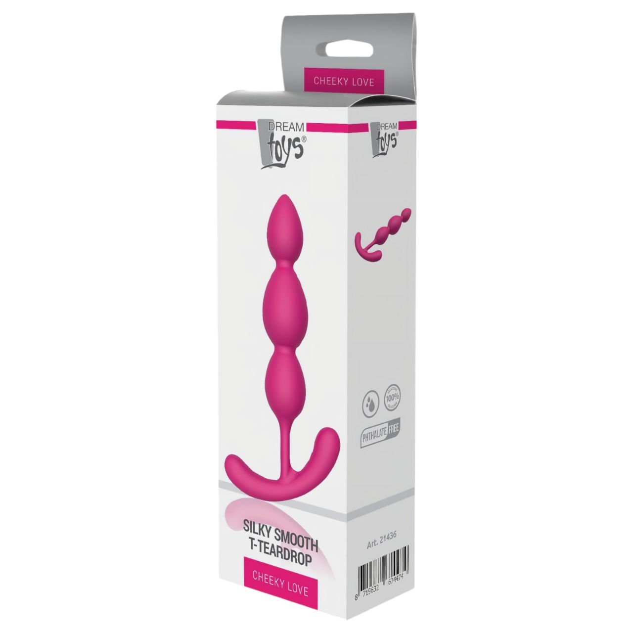 Cheeky Love - gyöngyös anál plug kezdőknek (pink) Cheeky Love - gyöngyös anál plug kezdőknek (pink)