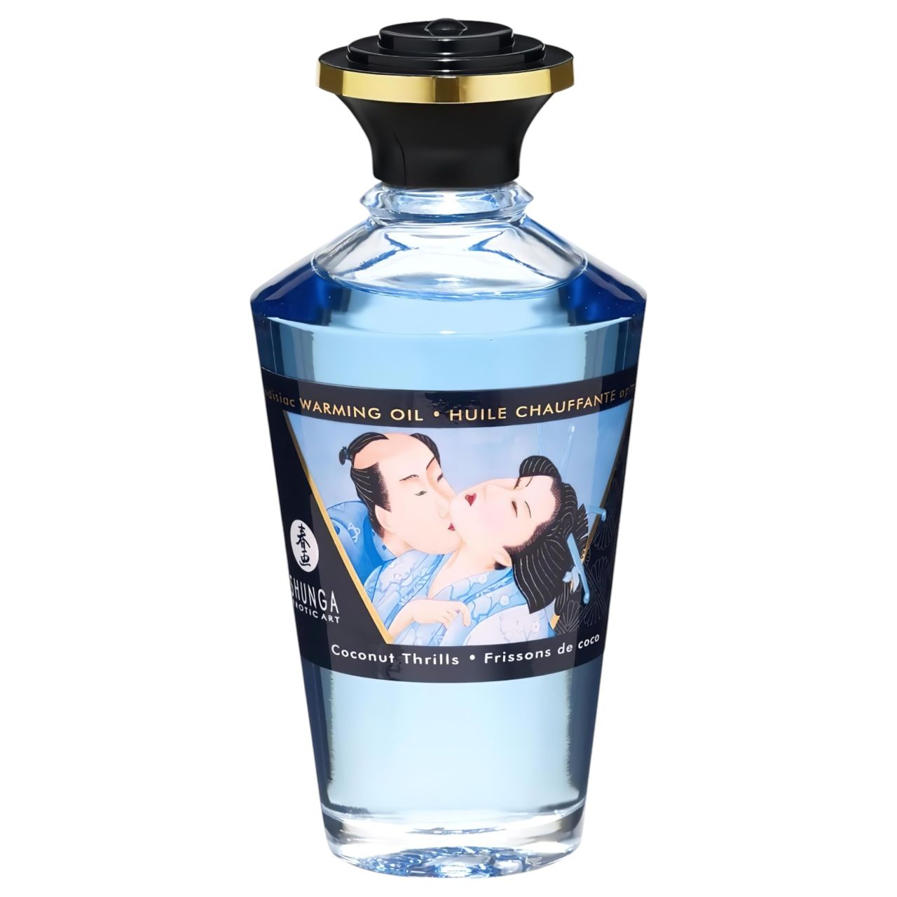Shunga - melegítő masszázsolaj - kókusz (100 ml)