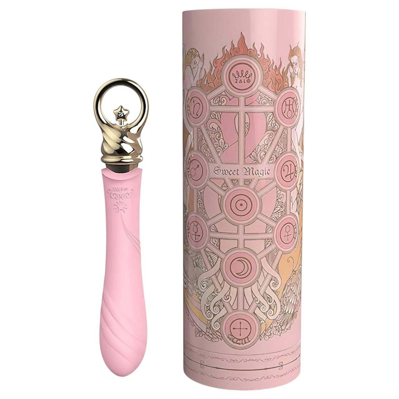 ZALO Courage Heating - akkus, luxus G-pont vibrátor (pink)