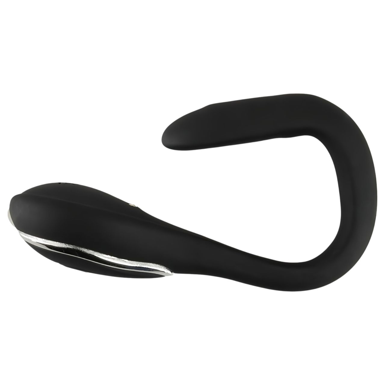 Penis Plug Dilator - akkus, vibrációs dilátor (1 cm, fekete)