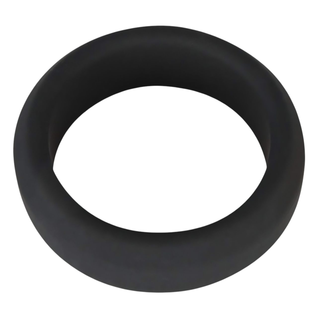 Black Velvets - vastagfalú péniszgyűrű (3,8 cm, fekete)