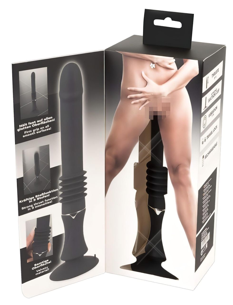 You2Toys Fucking Machine - tapadókorongos lökő vibrátor (fekete) You2Toys Fucking Machine - tapadókorongos lökő vibrátor (fekete)