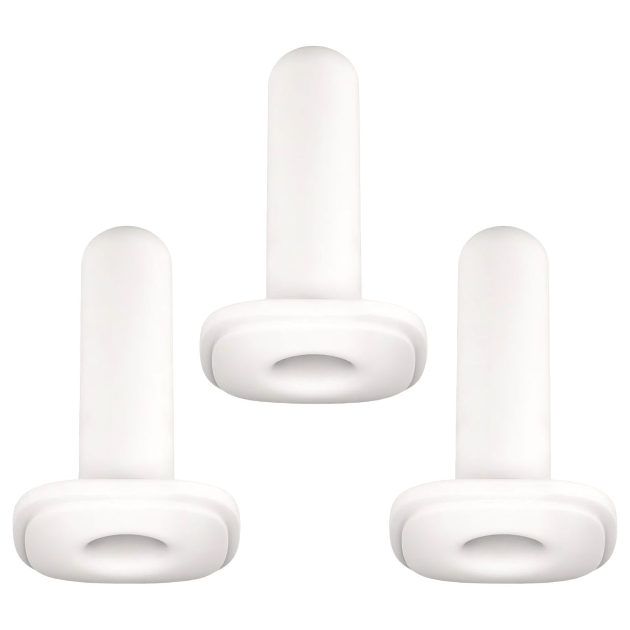 Kiiroo Onyx Tight Fit- maszturbátor mandzsetta - 3 db (fehér)