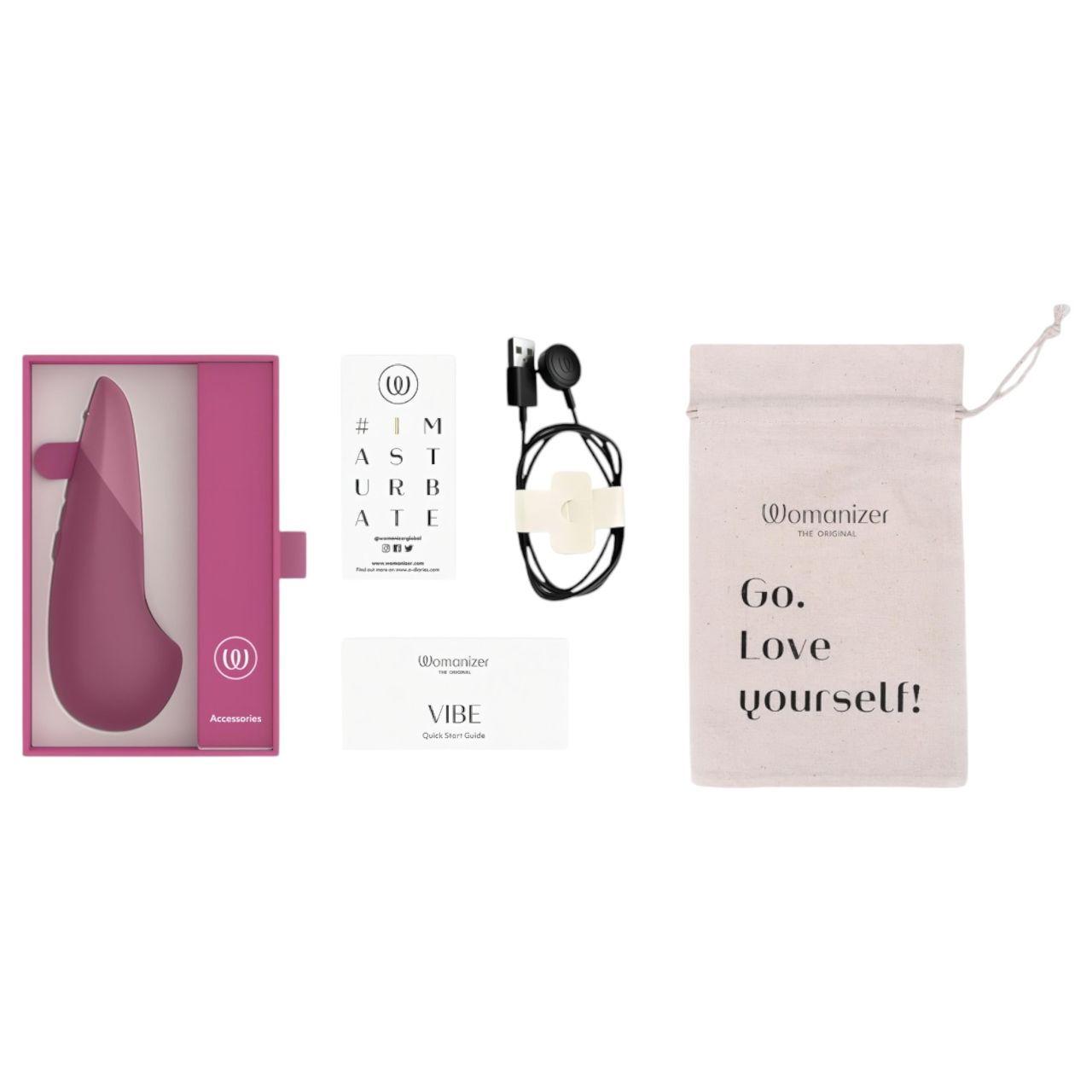 Womanizer Vibe - csikló vibrátor, csiklóizgató (pink) Womanizer Vibe - csikló vibrátor, csiklóizgató (pink)