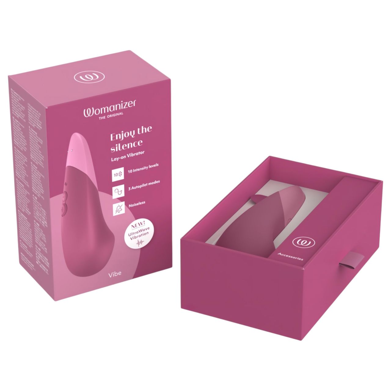 Womanizer Vibe - csikló vibrátor, csiklóizgató (pink) Womanizer Vibe - csikló vibrátor, csiklóizgató (pink)