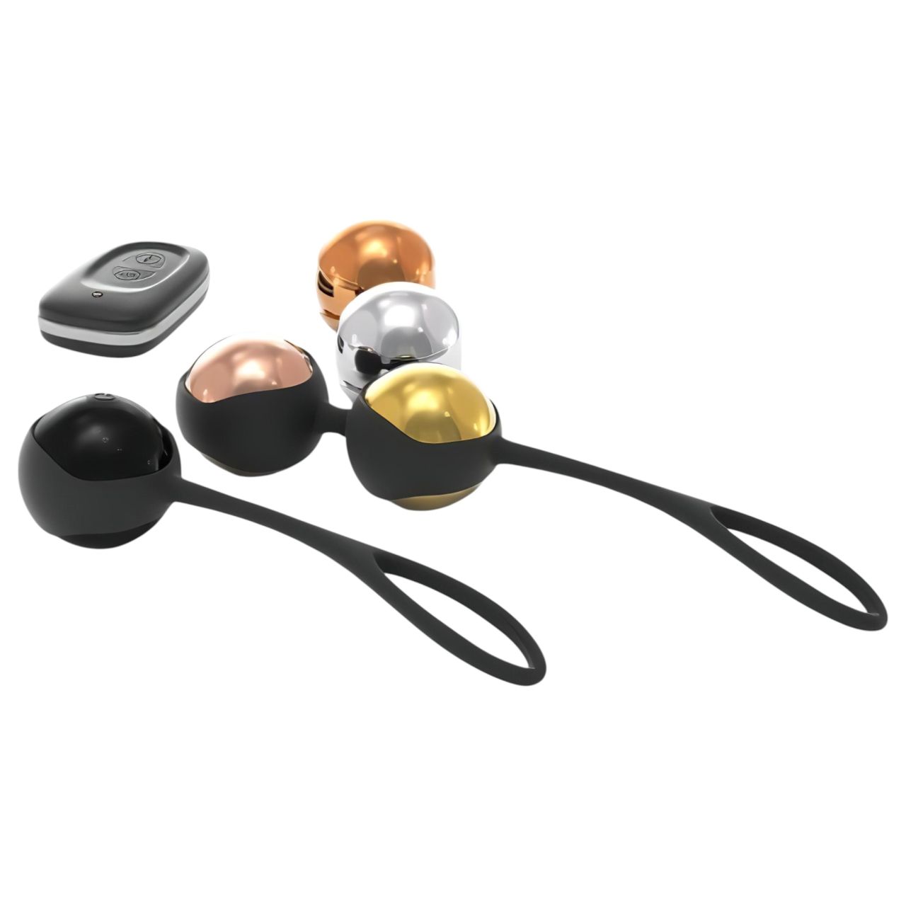Dorcel Training Balls - rádiós, variálható gésagolyó szett Dorcel Training Balls - rádiós, variálható gésagolyó szett