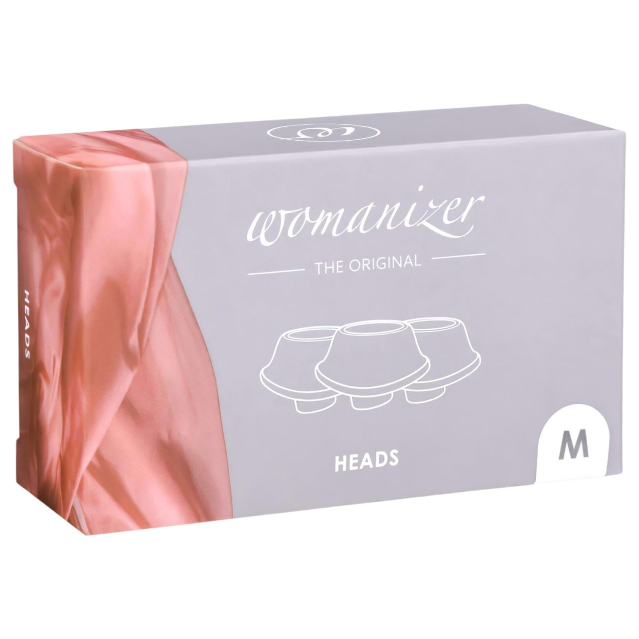 Womanizer Premium M - pótszívóharang szett (fehér, 3 db) Womanizer Premium M - pótszívóharang szett (fehér, 3 db)