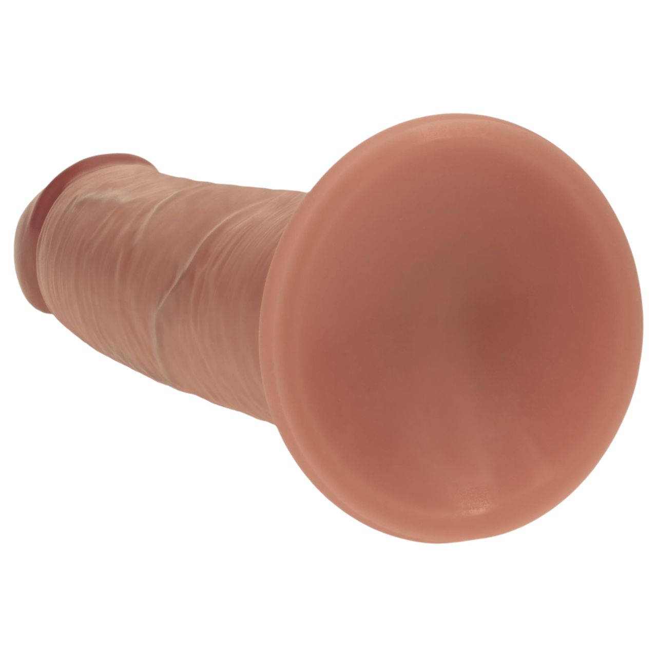 RealRock - dupla sűrűségű élethű dildó (napbarnított) - 20,5 cm