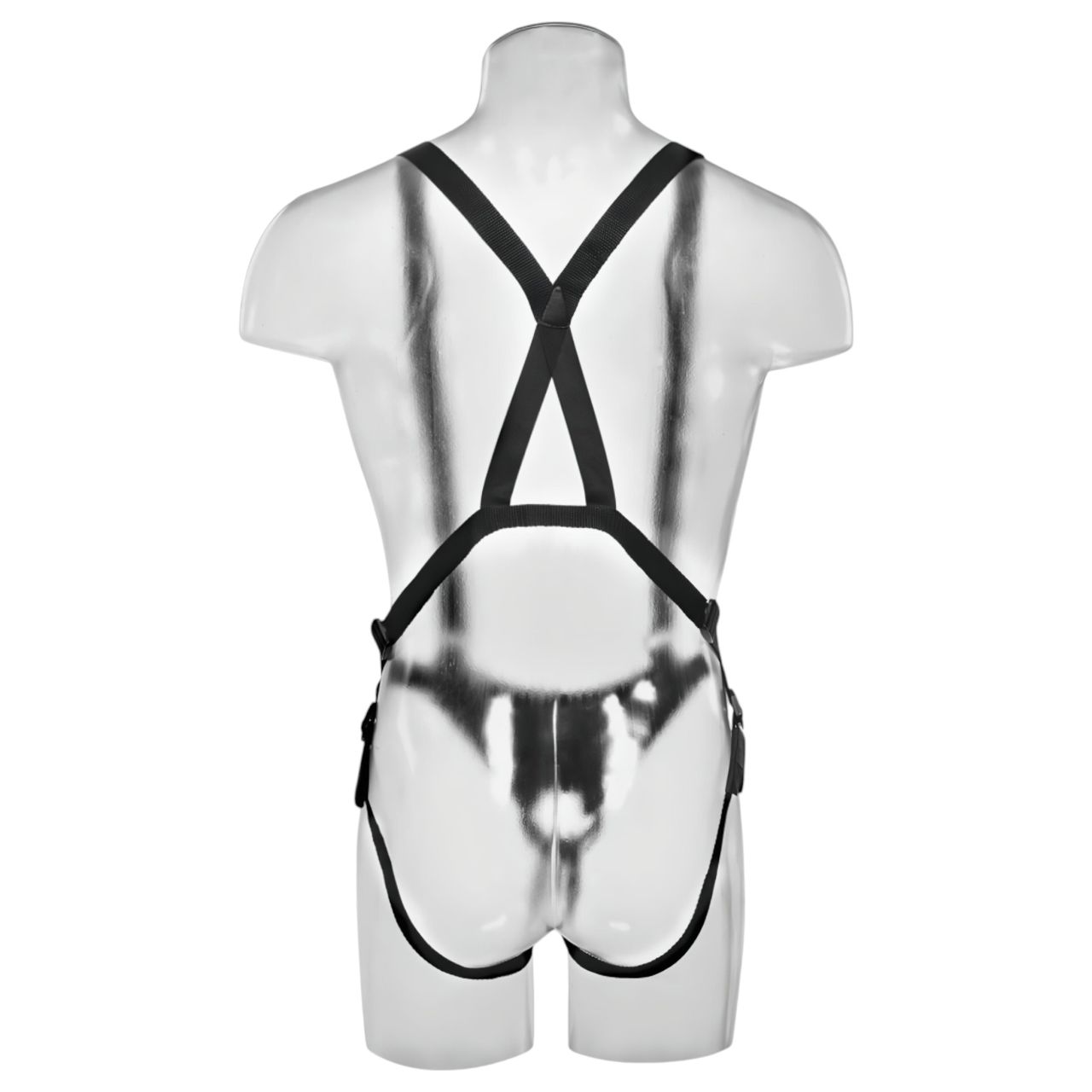 King Cock Strap-on 10 - üreges felcsatolható dildó 25 cm