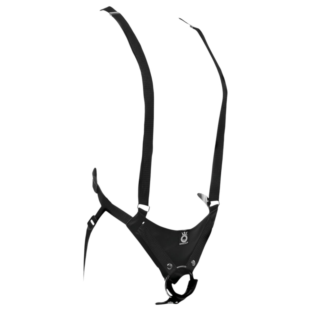 King Cock Strap-on 10 - üreges felcsatolható dildó 25 cm