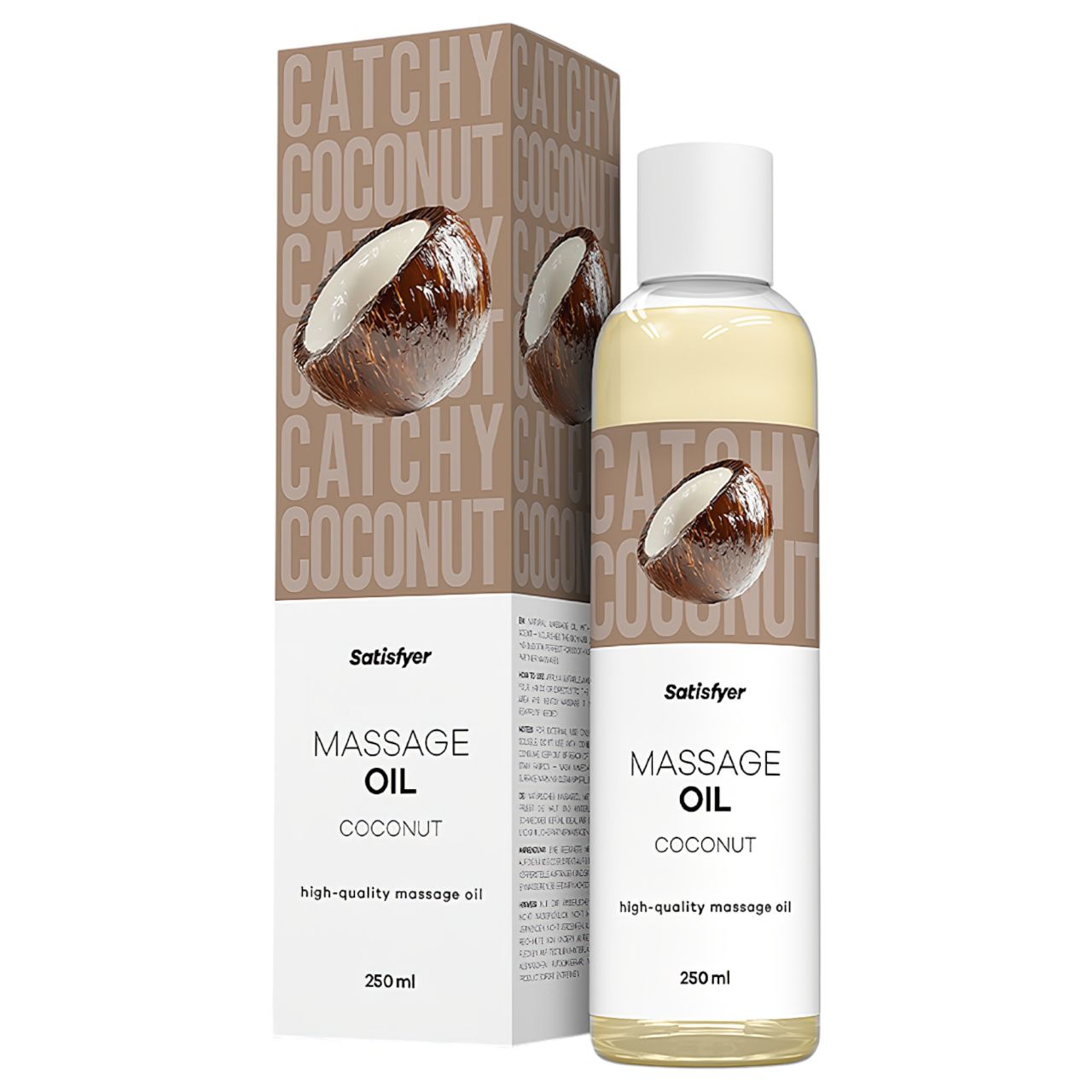 Satisfyer - masszázsolaj - kókusz (250 ml)