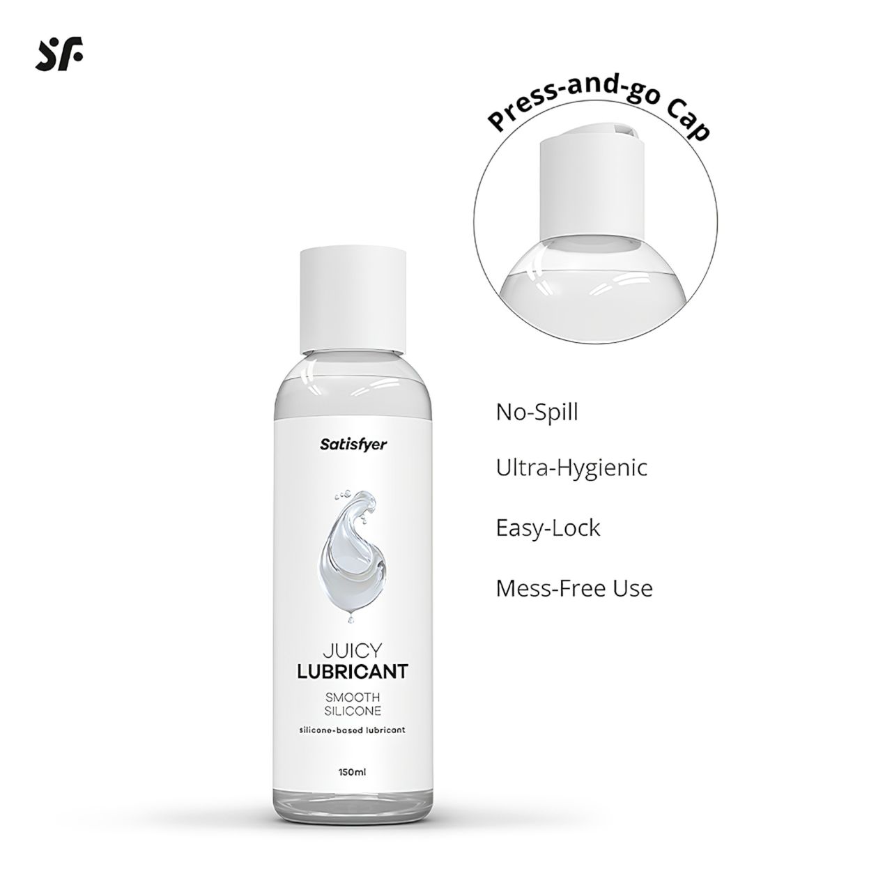 Satisfyer - szilikon bázisú síkosító (150 ml)