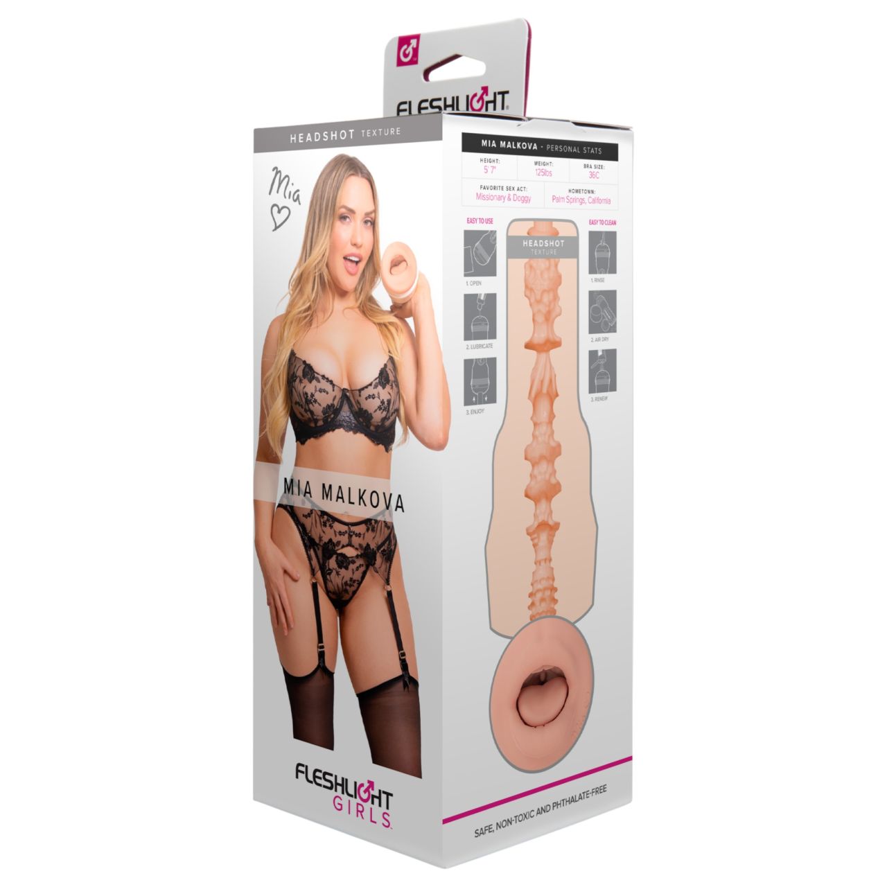 Fleshlight Mia Malkova - élethű műszáj maszturbátor (testszínű) Fleshlight Mia Malkova - élethű műszáj maszturbátor (testszínű)