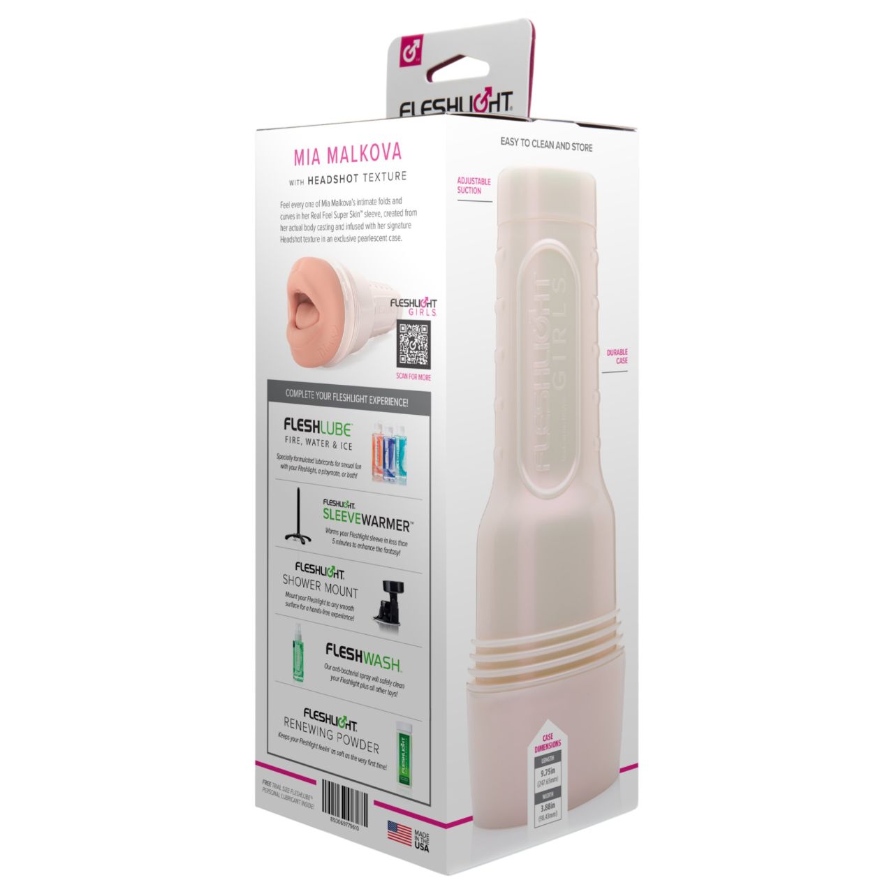 Fleshlight Mia Malkova - élethű műszáj maszturbátor (testszínű) Fleshlight Mia Malkova - élethű műszáj maszturbátor (testszínű)