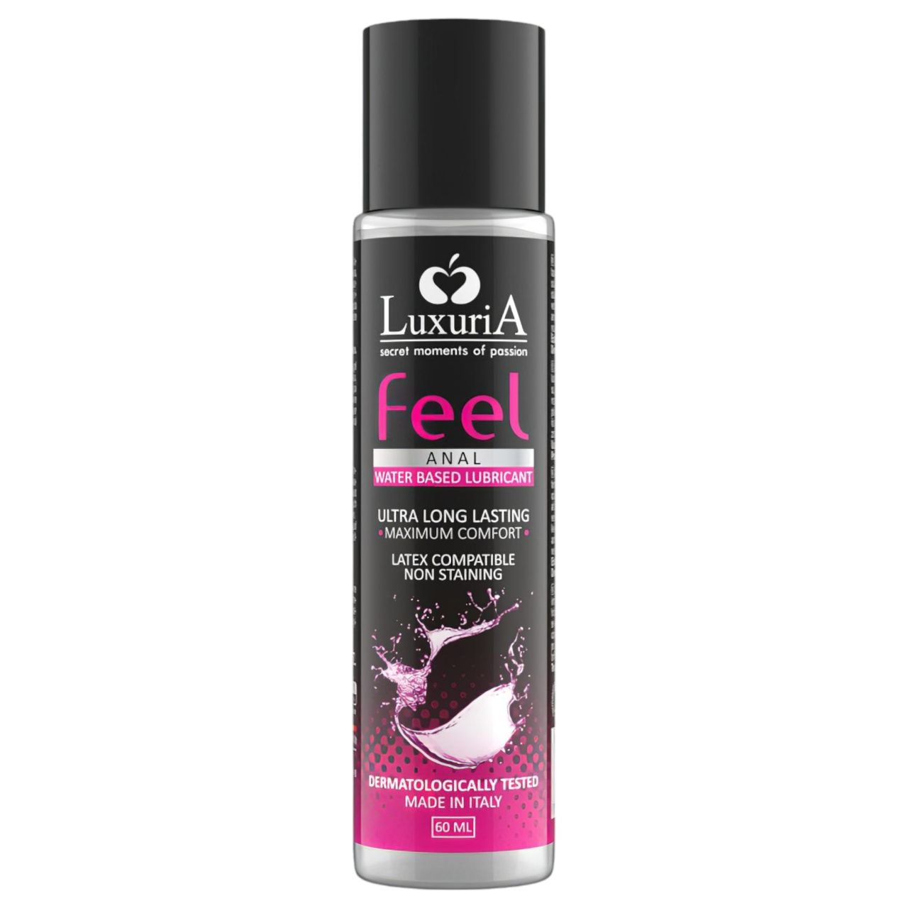 LuxuriA Feel Anal - vízbázisú anál síkosító (60 ml)