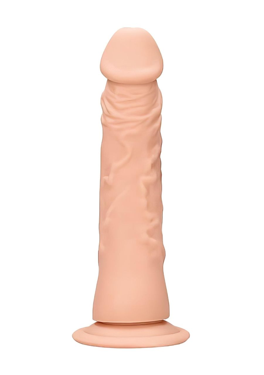 RealRock Dong 7 - élethű dildó (17 cm, testszínű)