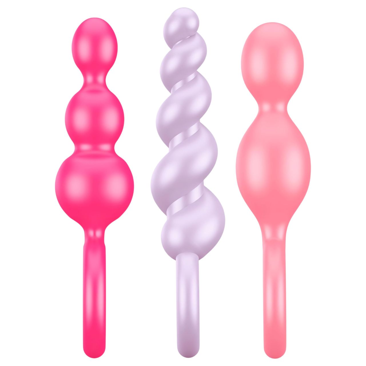 Satisfyer Booty Call - színes anál plug szett (3 részes) Satisfyer Booty Call - színes anál plug szett (3 részes)