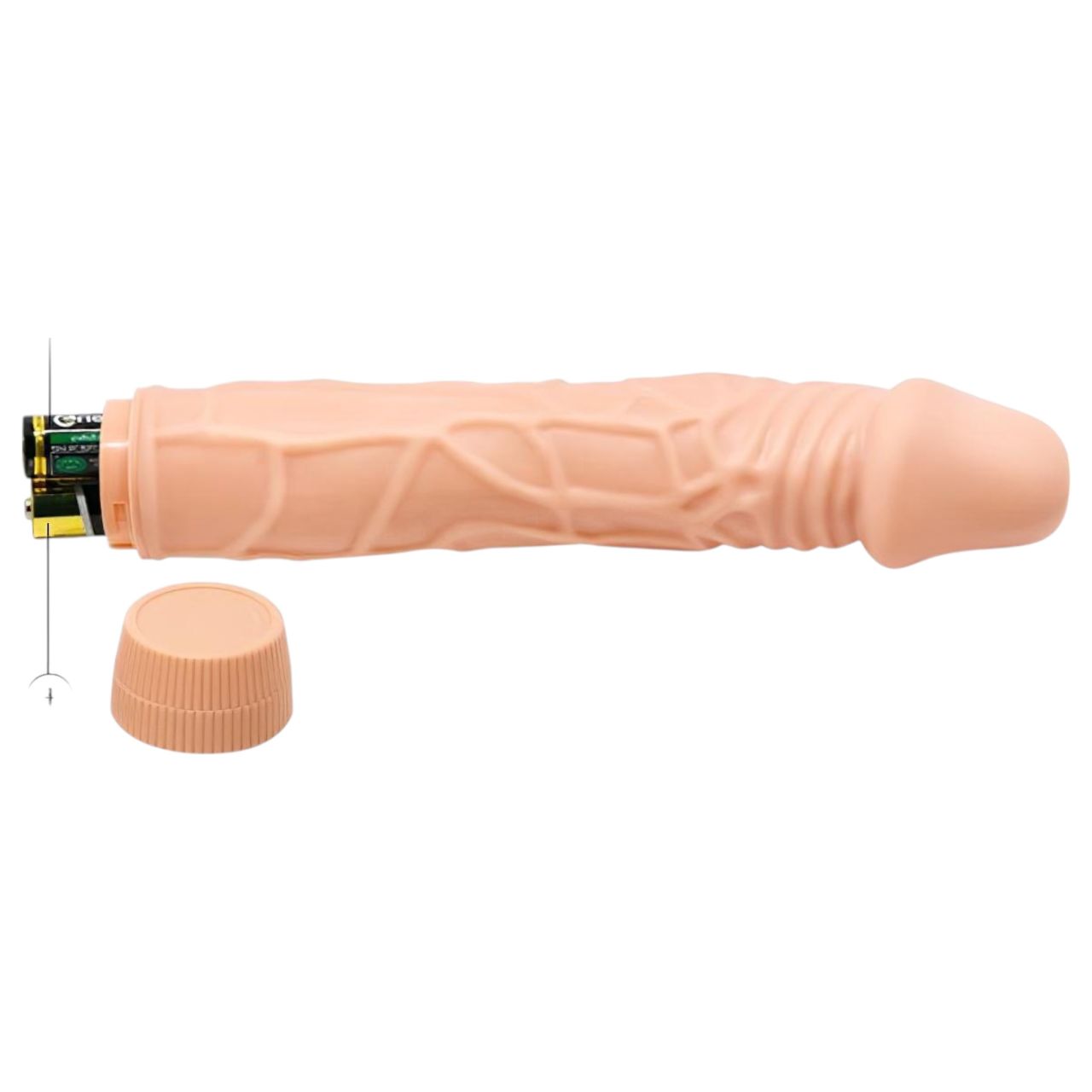 Baile Barbara - élethű vibrátor - 22,5 cm (testszínű)