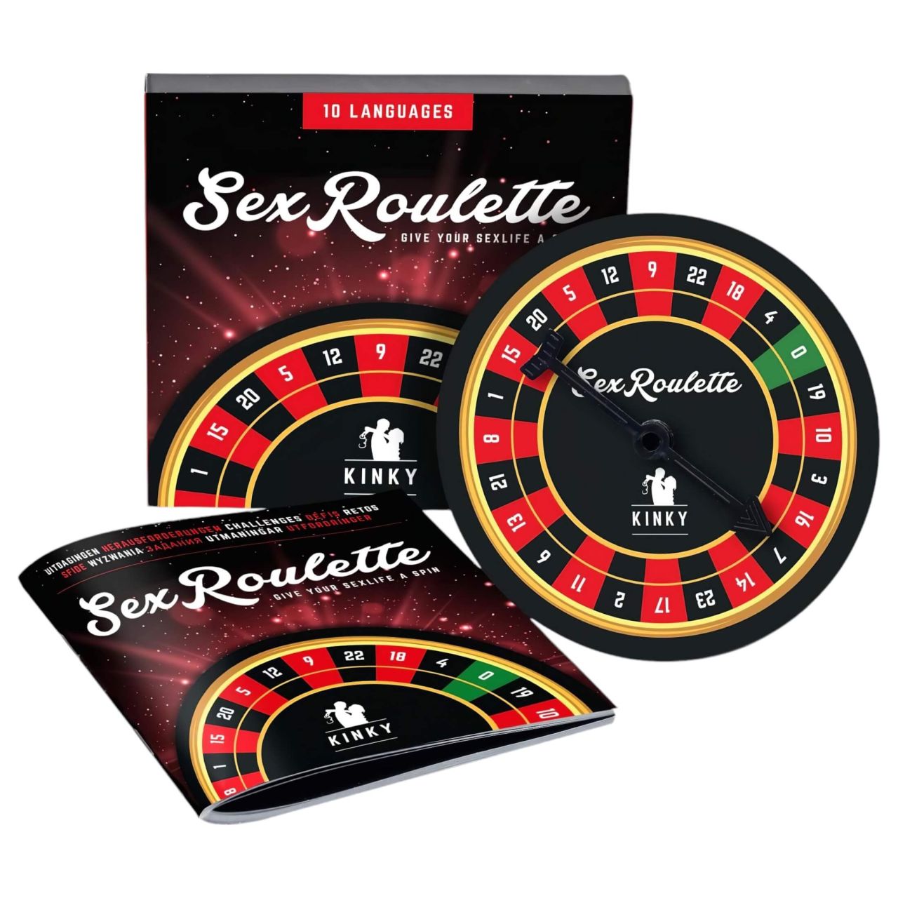 tease & please - Sex Roulette Kinky - Erotikus Rulett Társasjáték