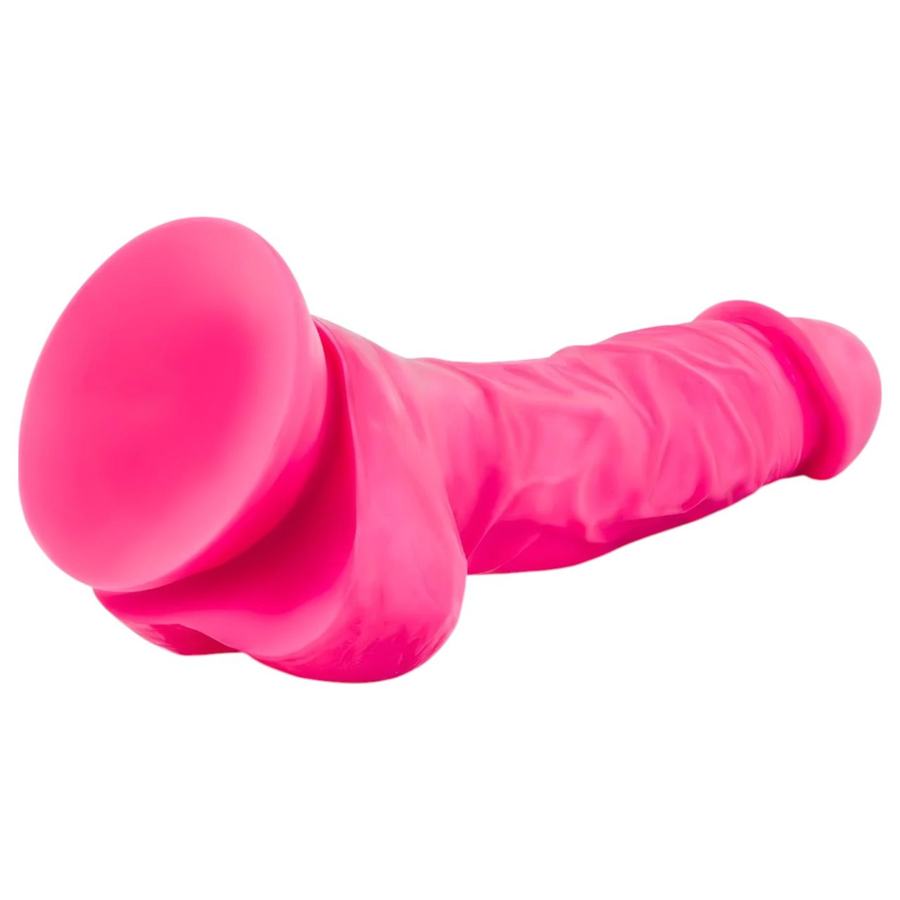 Blush Neo - tapadókorongos dildó - 19 cm (pink)