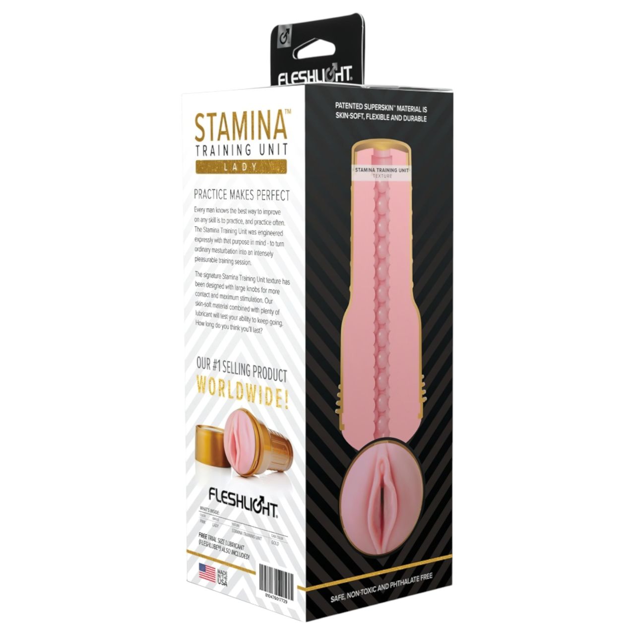 Fleshlight Pink Lady - The Stamina Training Unit vagina maszturbátor Fleshlight Pink Lady - The Stamina Training Unit vagina maszturbátor