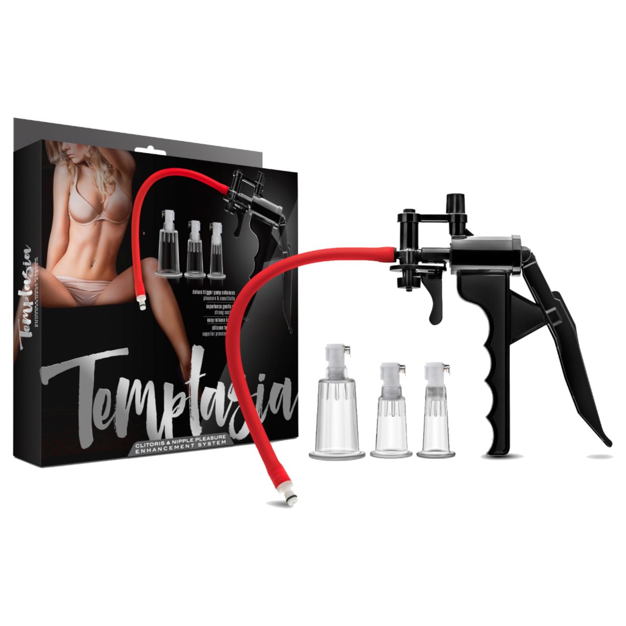 Blush Temptasia - professzionális csikló pumpa szett (átlátszó) Blush Temptasia - professzionális csikló pumpa szett (átlátszó)