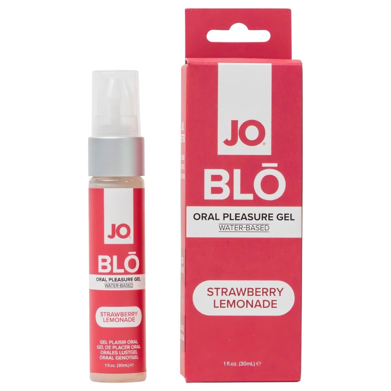 System JO BLO - ízes orál gél, eper-limonádé (30ml)