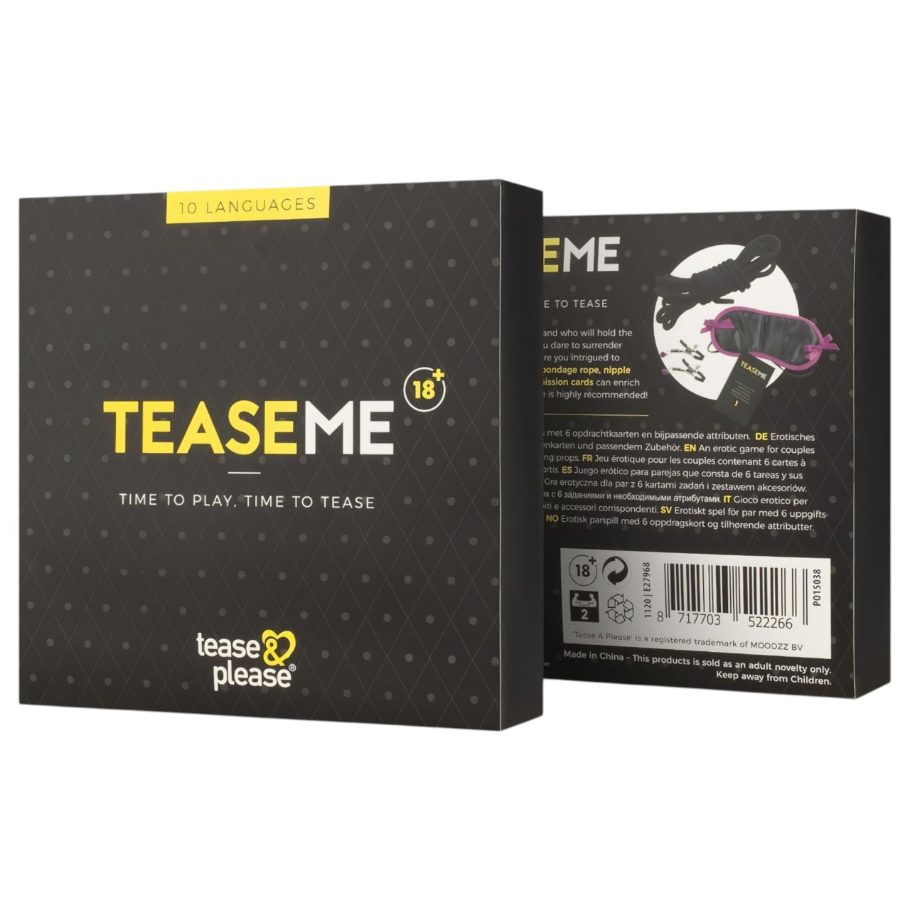 Tease & Please Tease Me - erotikus szerepjáték szett