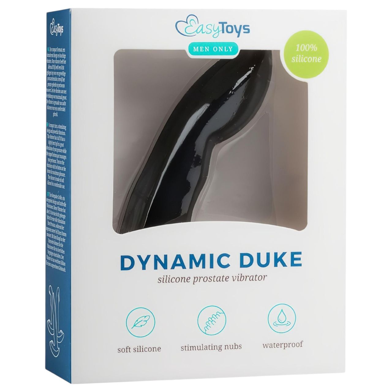 Easytoys Dynamic Duke - prosztatavibrátor (fekete)