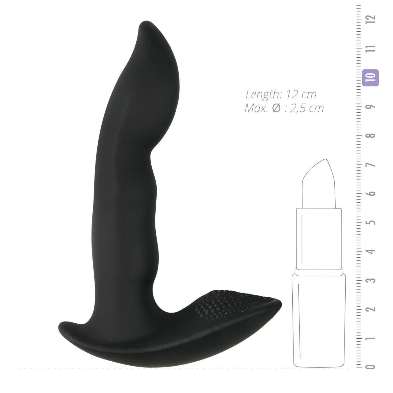 Easytoys Dynamic Duke - prosztatavibrátor (fekete)