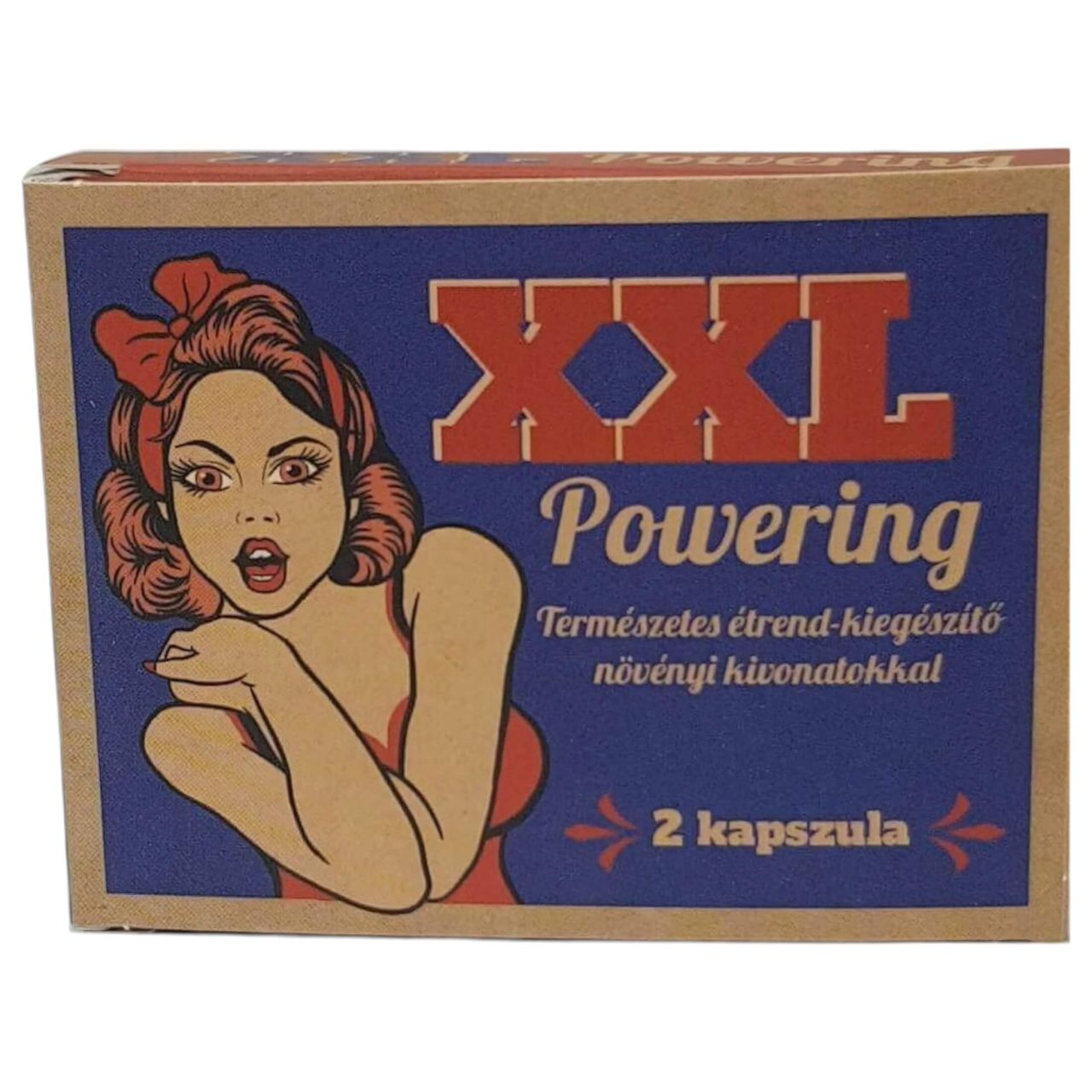 XXL Powering - természetes étrend-kiegészítő kapszula férfiaknak (2 db)