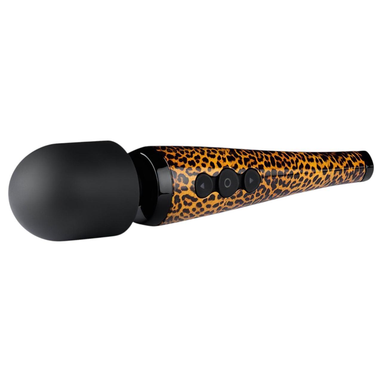 Panthra Shaka Wand - akkus, masszírozó vibrátor (leopárd-fekete) Panthra Shaka Wand - akkus, masszírozó vibrátor (leopárd-fekete)