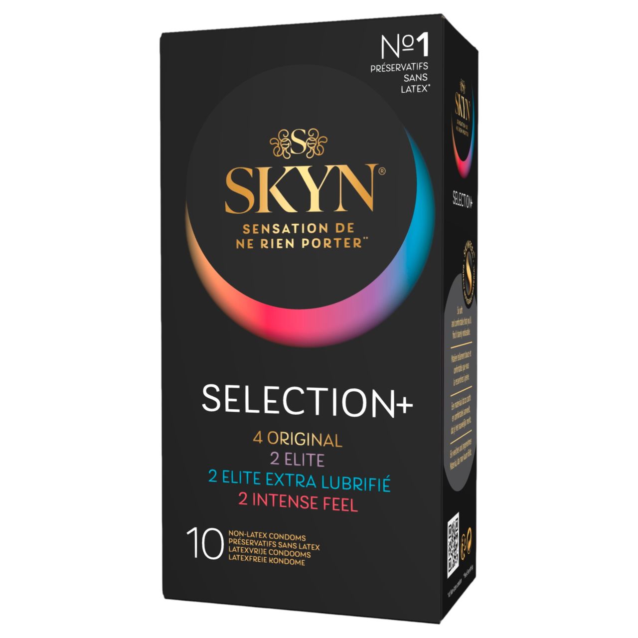 SKYN Selection+ - latexmentes óvszer válogatás (10 db)