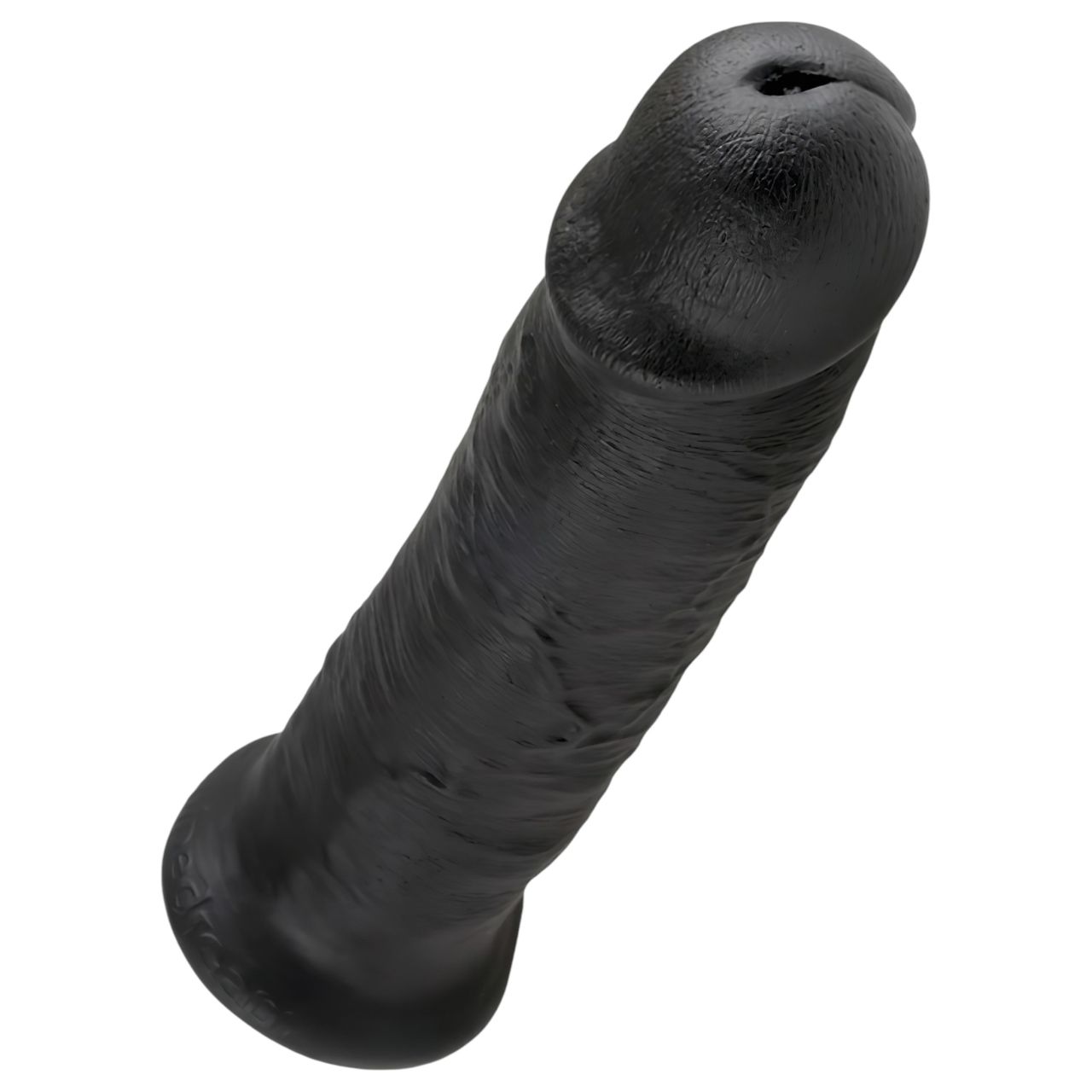 King Cock 10 - tapadókorongos dildó (25 cm, fekete) King Cock 10 - tapadókorongos dildó (25 cm, fekete)