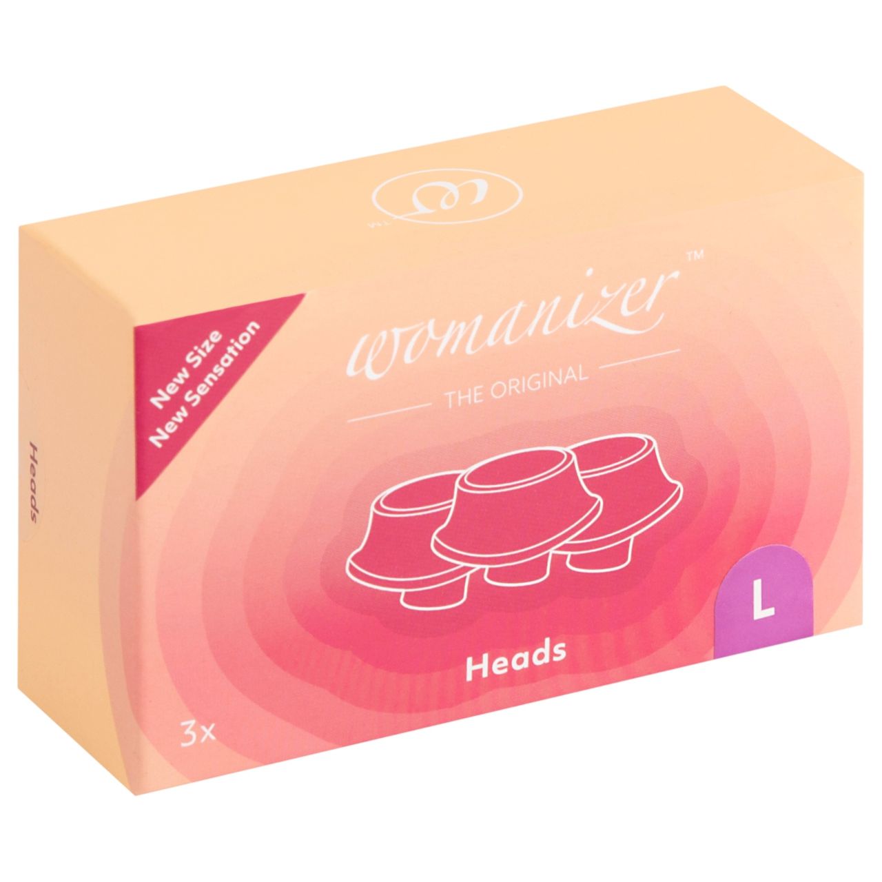 Womanizer L - pótszívóharang szett - lila (3 db) - nagy Womanizer L - pótszívóharang szett - lila (3 db) - nagy