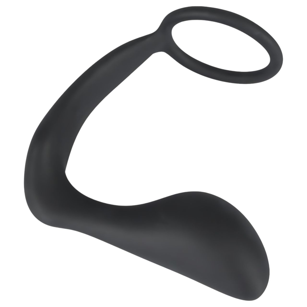 Black Velvets - szilikon anál plug péniszgyűrűvel (fekete) Black Velvets - szilikon anál plug péniszgyűrűvel (fekete)
