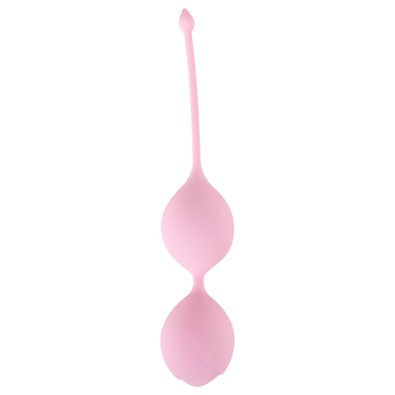 Cuties - duplagolyós szilikon gésagolyó kegel tornához (rózsaszín)