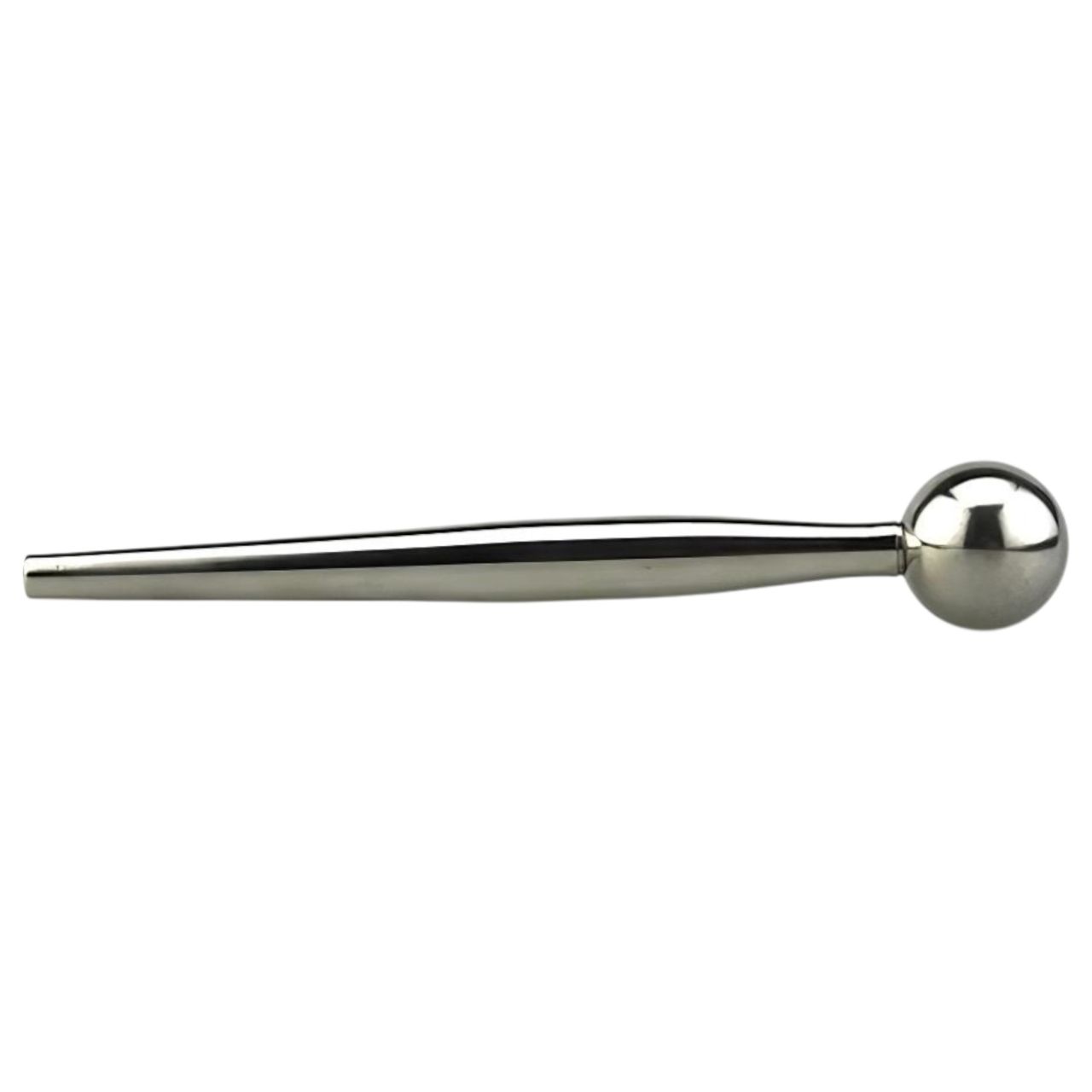 FukR - ezüst fém, gömbös húgycsőrúd dilátor (8 cm)