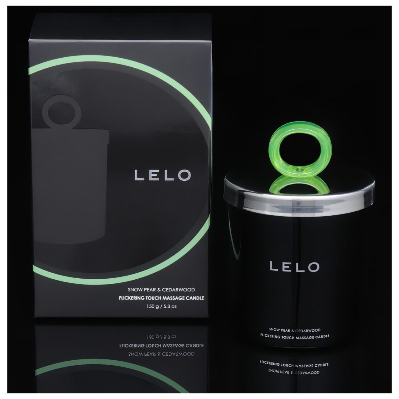 LELO masszázsgyertya - gyapjaskörte és cédrus (150 g) LELO masszázsgyertya - gyapjaskörte és cédrus (150 g)