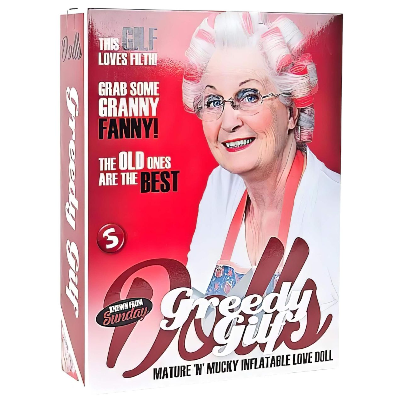 Greedy Gilf - életnagyságú guminő férfiaknak