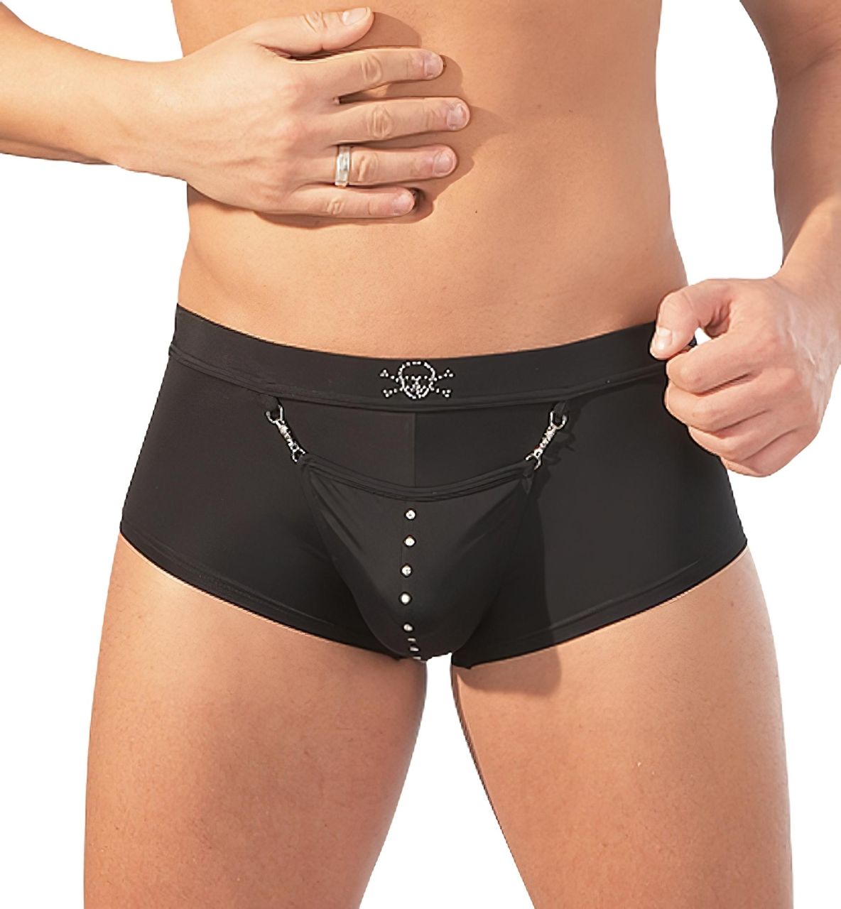 Svenjoyment - Kalóz férfi boxer (fekete)