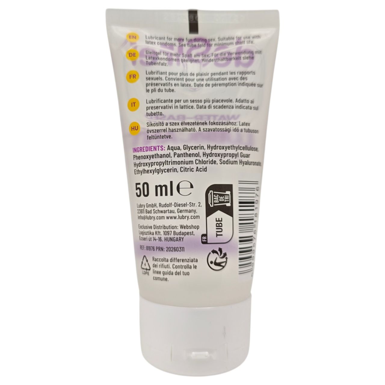Desirel - ápoló hatású vízbázisú síkosító (50 ml) Desirel - ápoló hatású vízbázisú síkosító (50 ml)