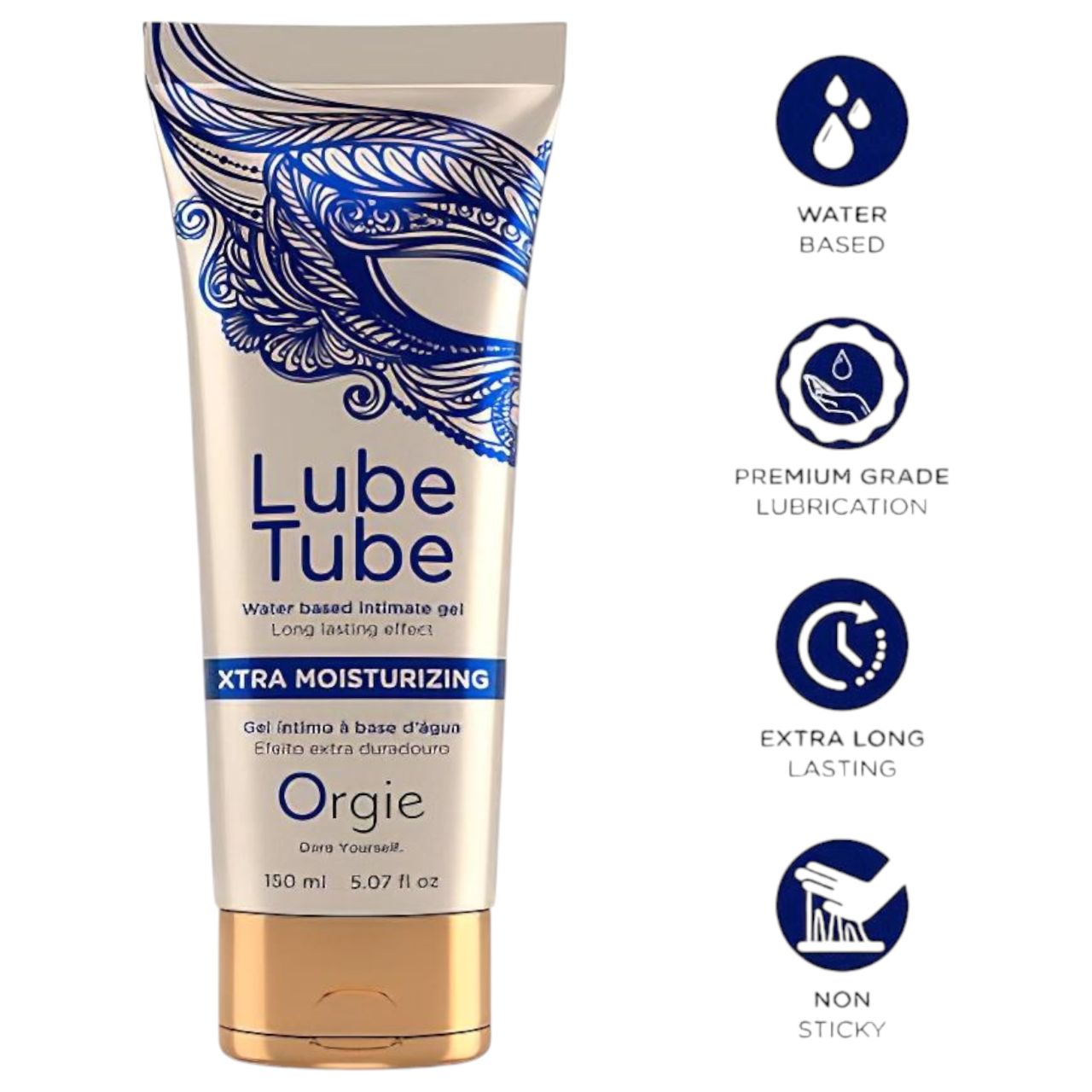 Orgie Lube Tube - hidratáló síkosító gél (150 ml) Orgie Lube Tube - hidratáló síkosító gél (150 ml)